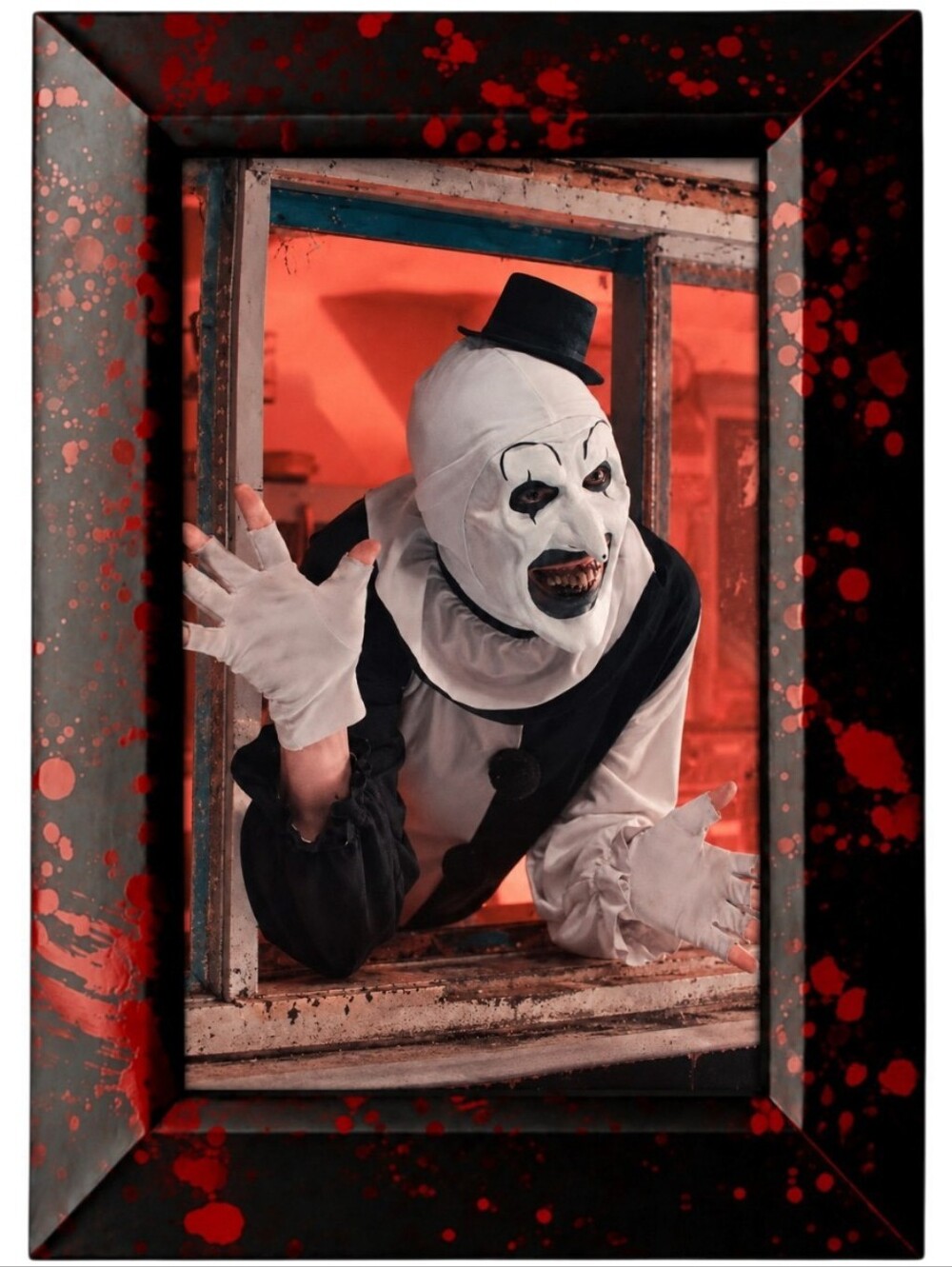 Horror Bloody Halloween Terrifier Halloween Clowns Clown Framed Art Print Thrill